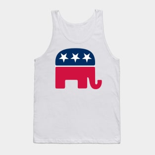 Republican Elephant Logo Tank Top